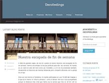 Tablet Screenshot of decofeelings.com